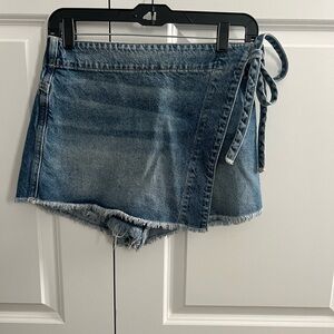 We the free Emmy denim skort
